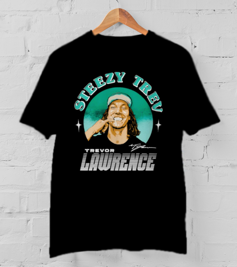 Steezy Trev Trevor Lawrence Signature Jacksonville T-Shirt