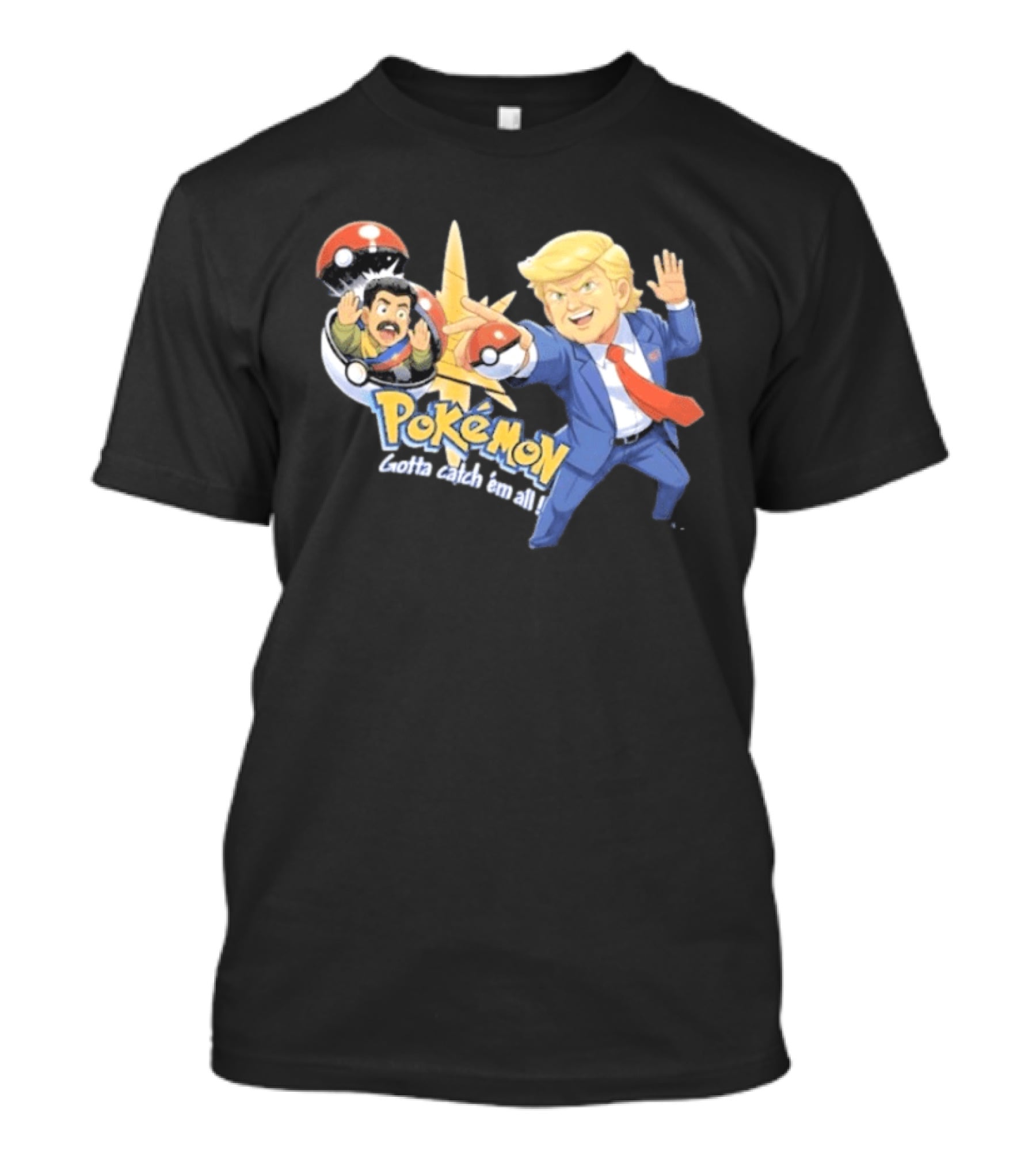 Trump Maduro Venezuela Pokemon Gotta Catch ‘Em All T-Shirt