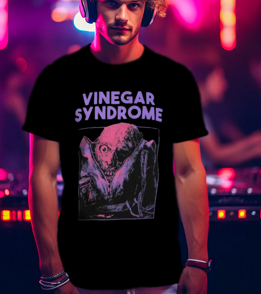 Vinegar Syndrome Horror Back To School Zombie Zipper Jacket T-Shirt