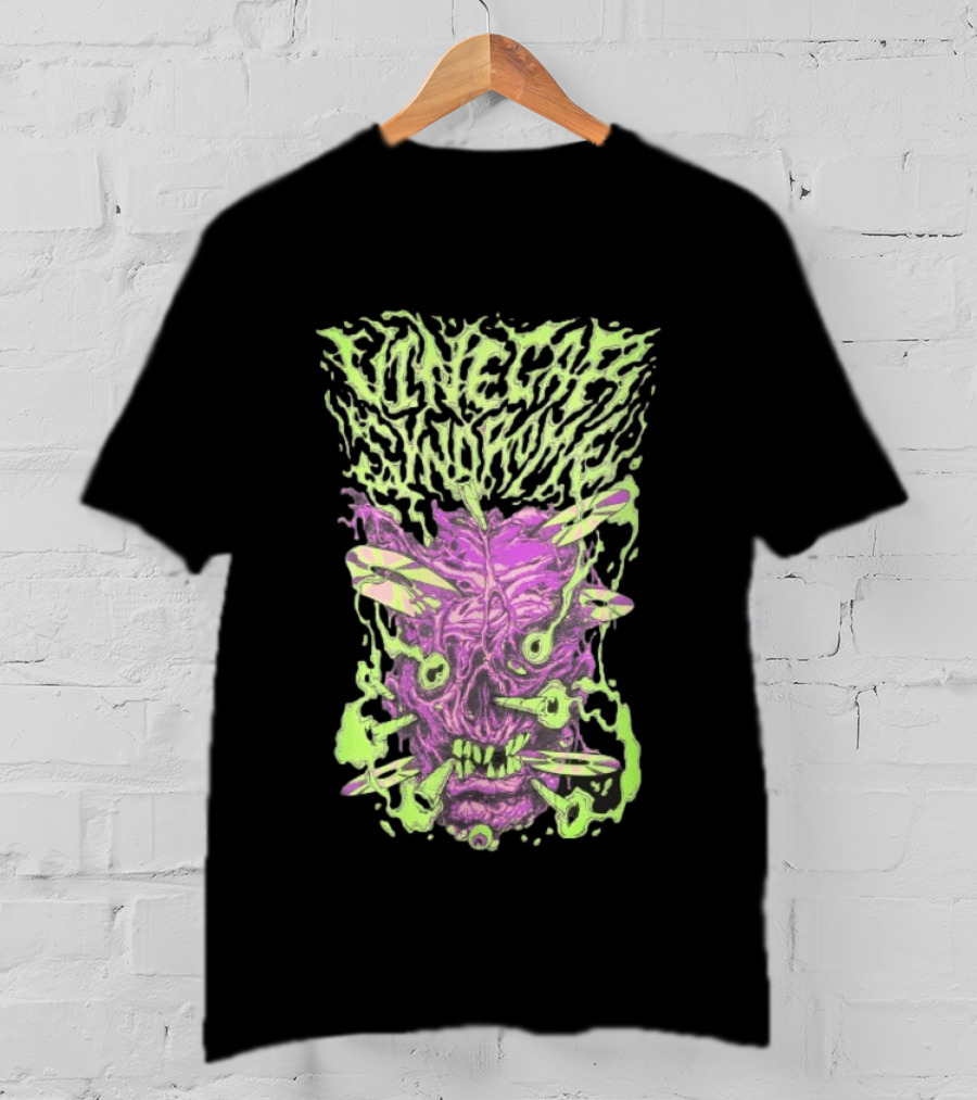 Vinegar Syndrome Blu Ray Melting Skull Joint Ritual T-Shirt