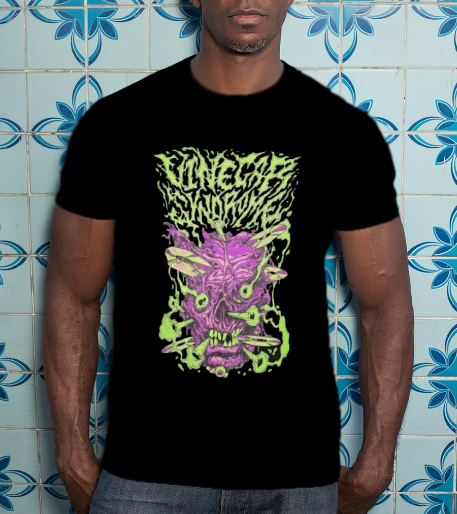 Vinegar Syndrome Blu Ray Melting Skull Joint Ritual T-Shirt