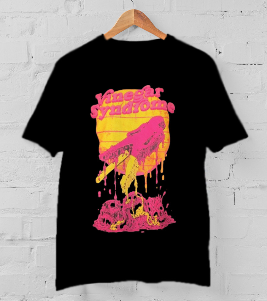 Vinegar Syndrome Rotsicle Melting Horror Aesthetic T-Shirt