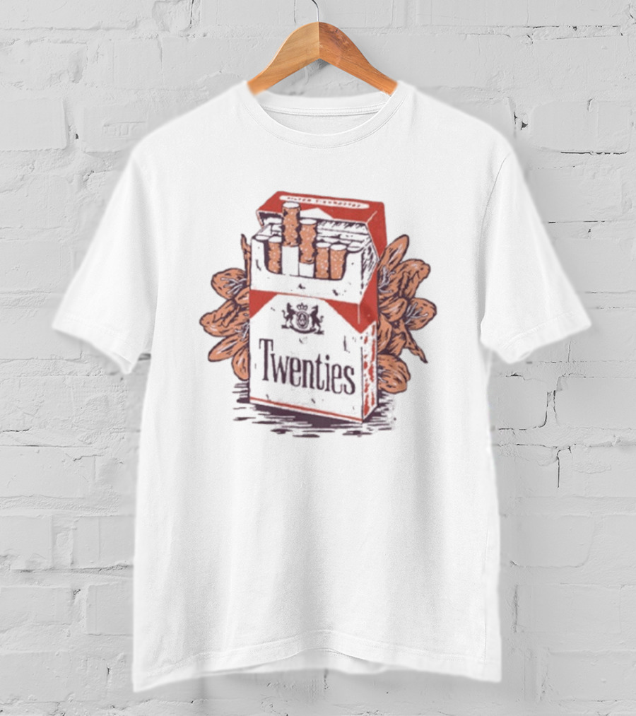 Aaron West And The Roaring Twenties Cigarettes Pack T-Shirt