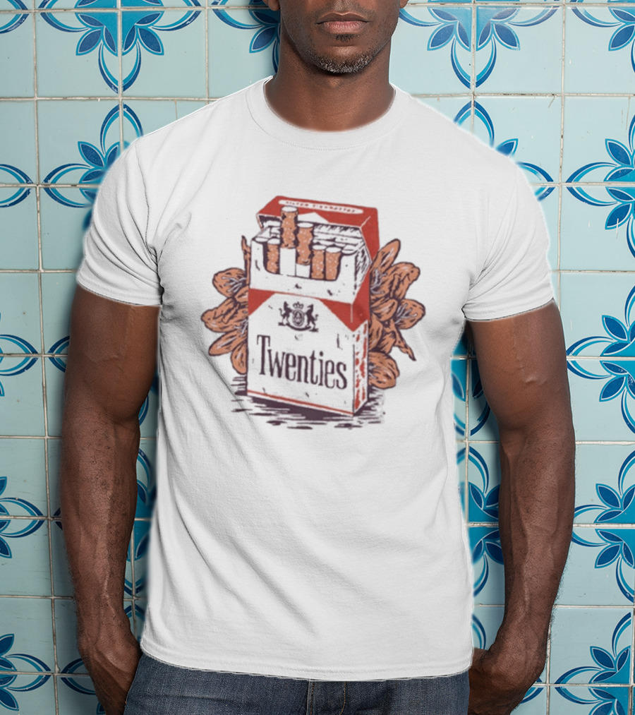 Aaron West And The Roaring Twenties Cigarettes Pack T-Shirt