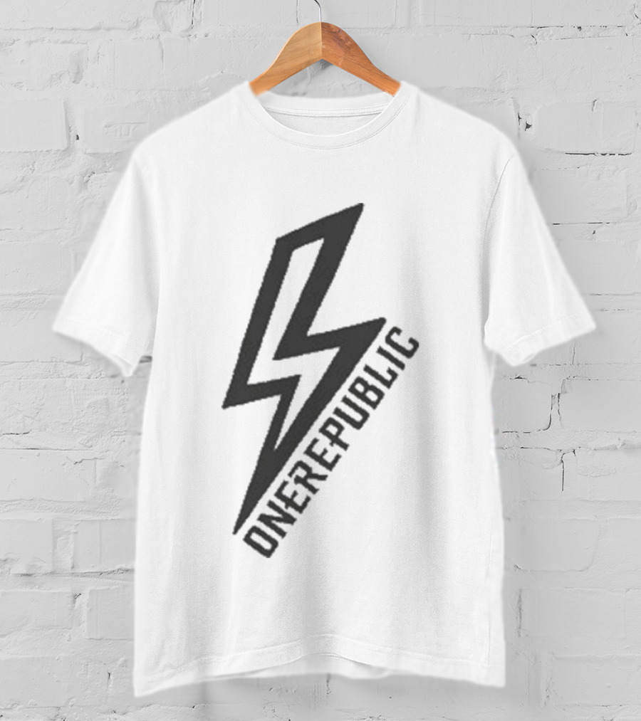 Onerepublic Lightning Bolt Tribute Fan T-Shirt