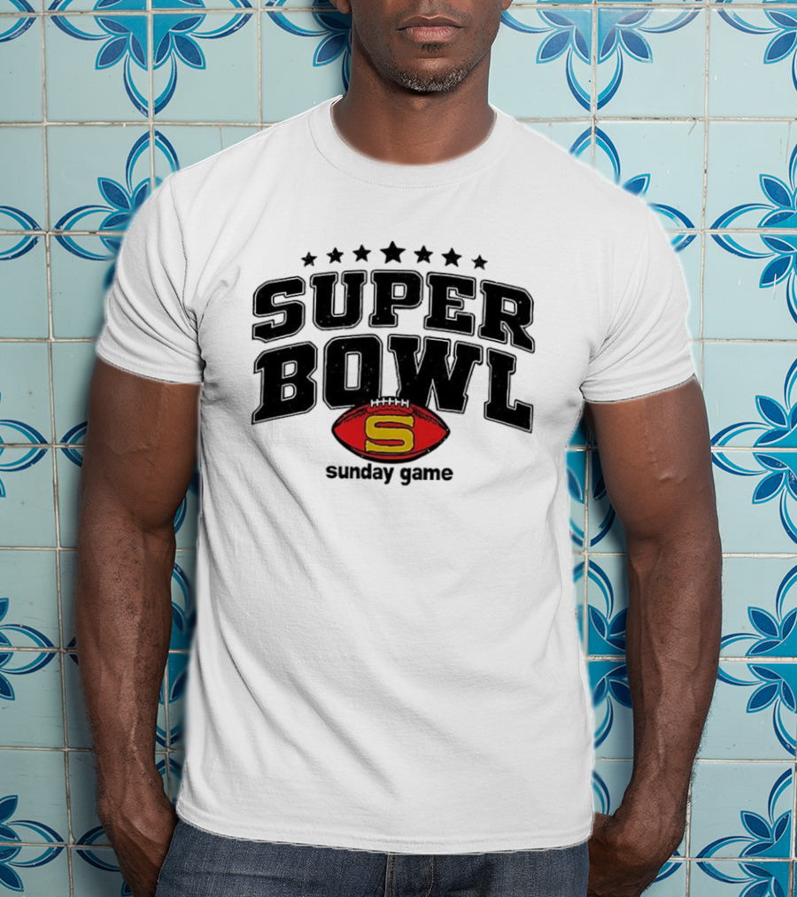 Super Bowl Sunday Game Classic Football T-Shirt