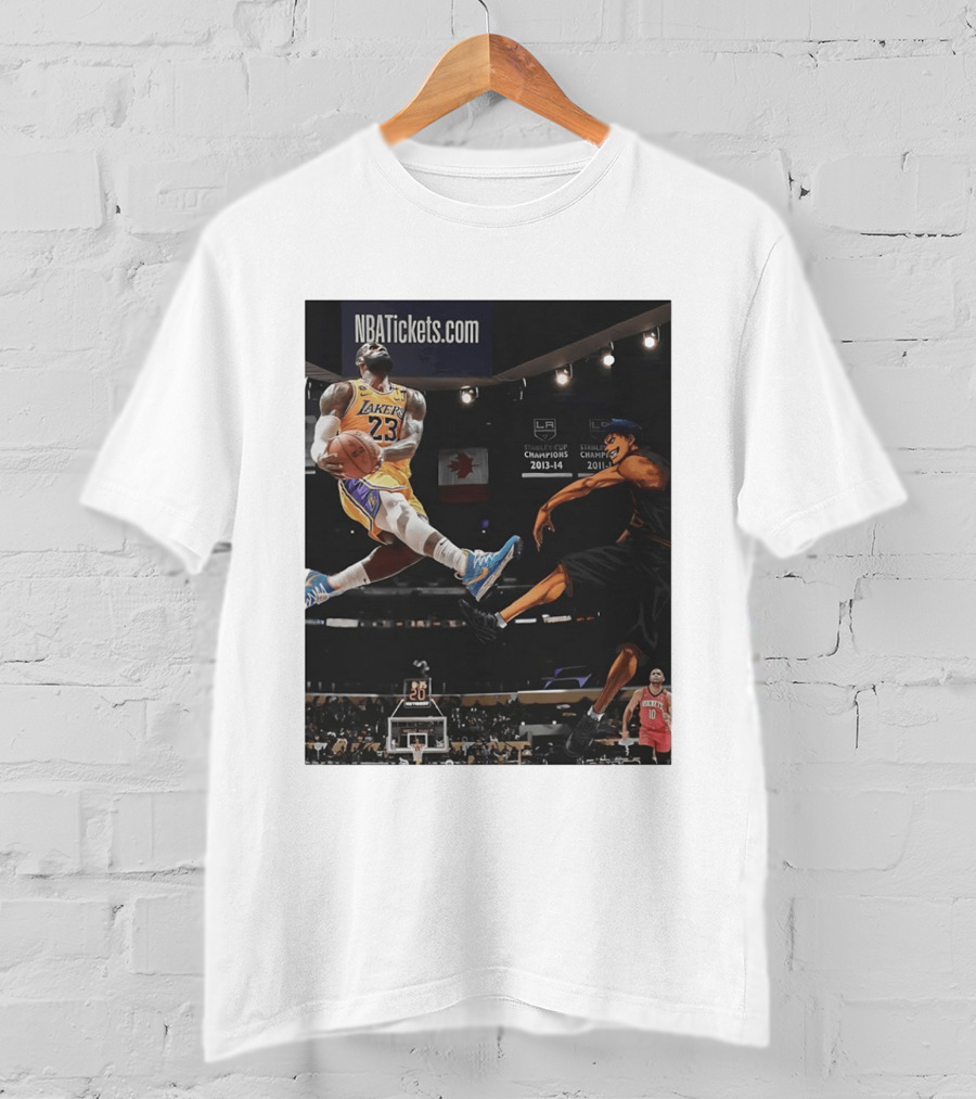Alley Oop Lakers 23 NBA Anime Champions 2013 14 2017 18 T-Shirt