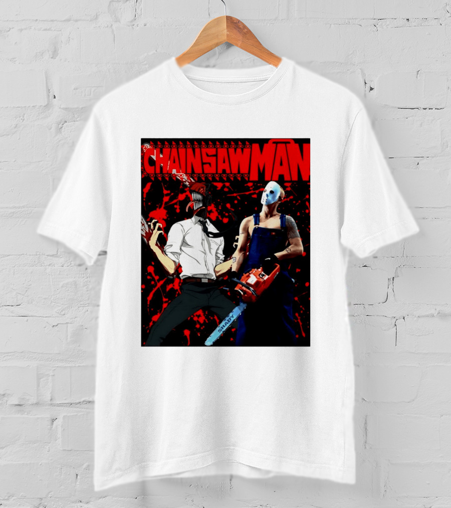 Chainsaw Man Shady Anime Horror T-Shirt
