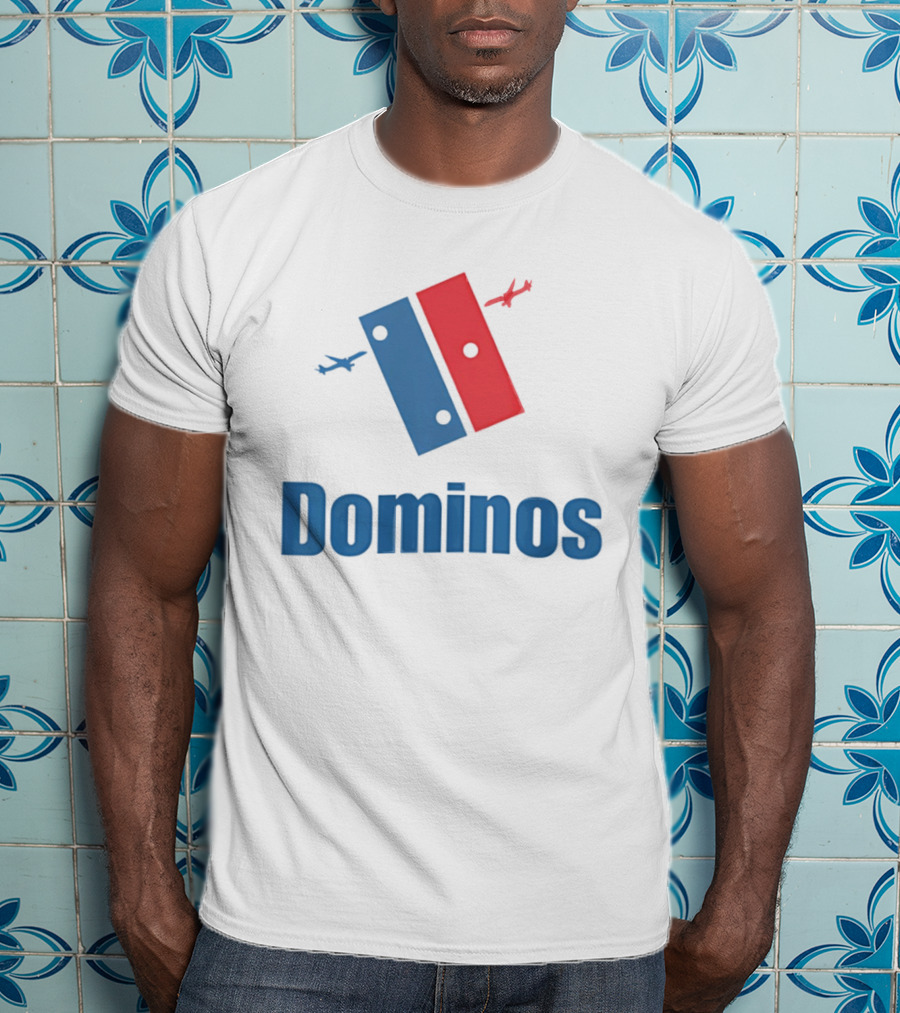 Dominos 9.11 Parody With Plane T-Shirt