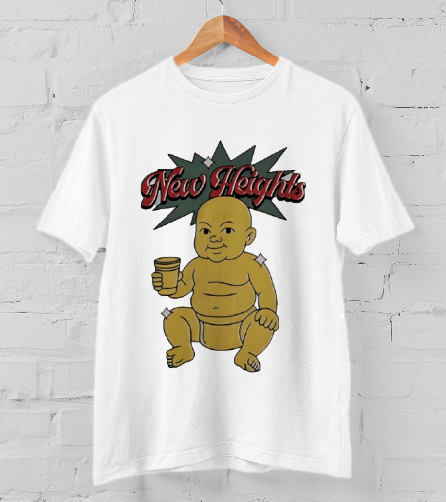 New Heights With Jason & Travis Kelce Lombaby T-Shirt
