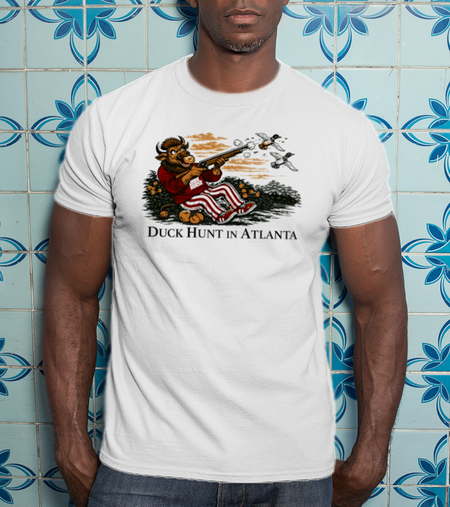 Indiana Hoosiers Duck Hunt In Atlanta Sports Fan T-Shirt