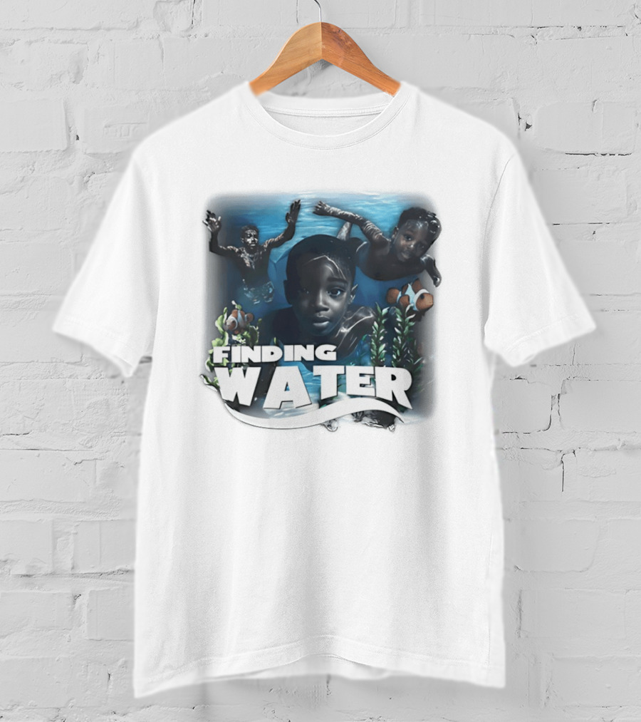 Finding Water Adventures Kids Underwater Journey T-Shirt