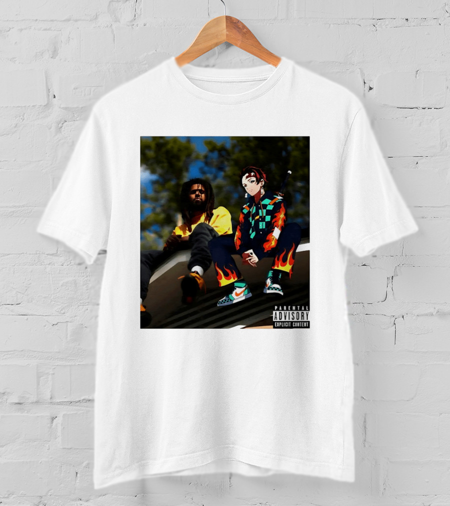 Forest Hills Scru Face Jean Tanjiro Kamado Parental Advisory Explicit Content T-Shirt