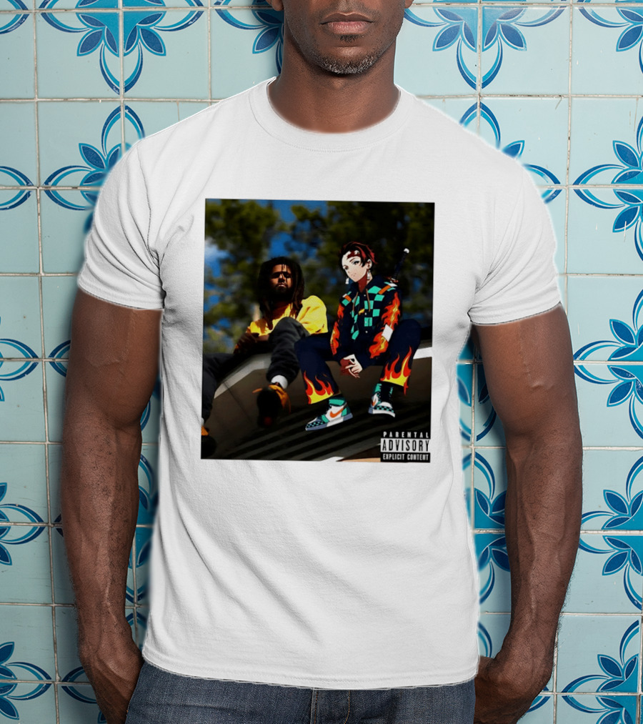 Forest Hills Scru Face Jean Tanjiro Kamado Parental Advisory Explicit Content T-Shirt