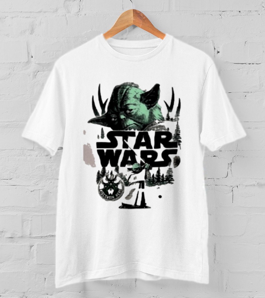 Star Wars Yoda Wisconsin Herd Crossover Collaboration T-Shirt