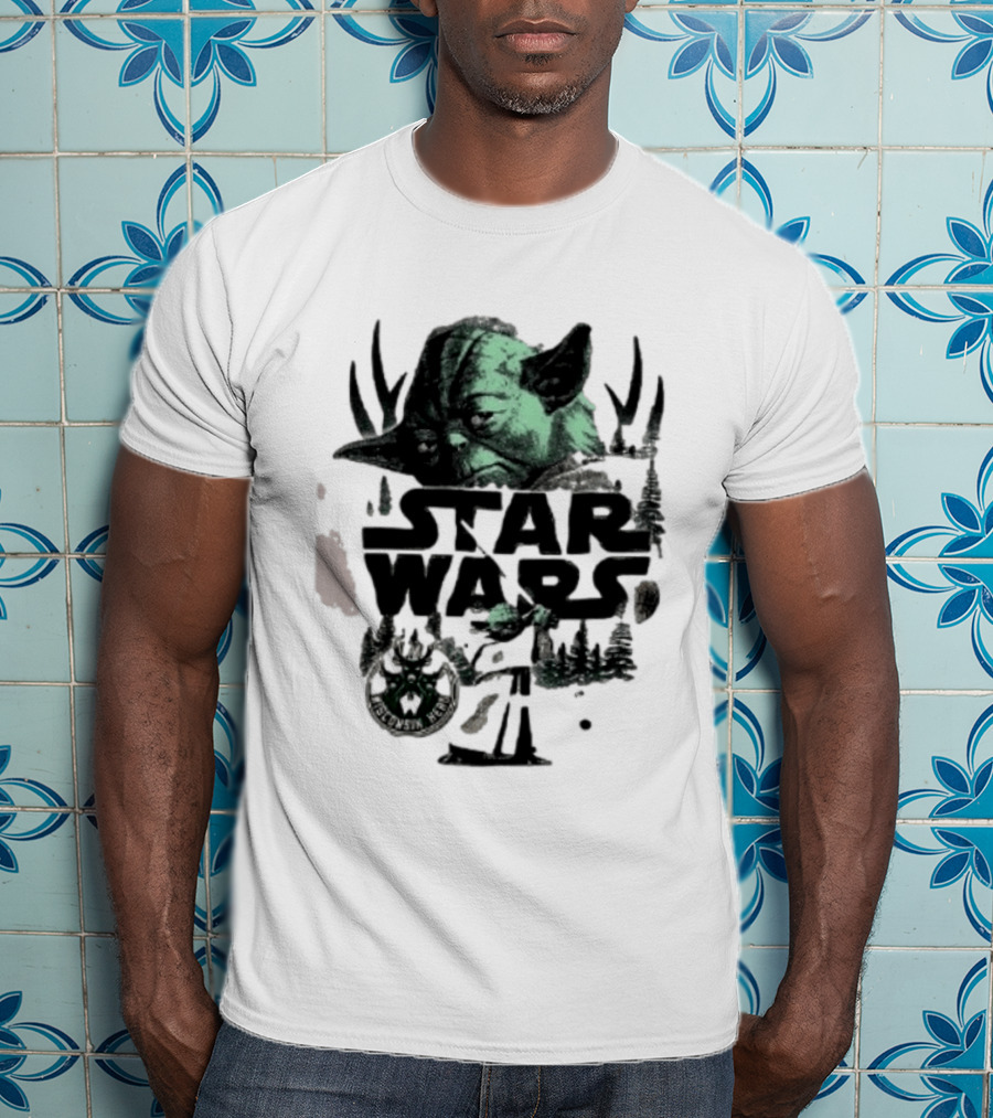 Star Wars Yoda Wisconsin Herd Crossover Collaboration T-Shirt