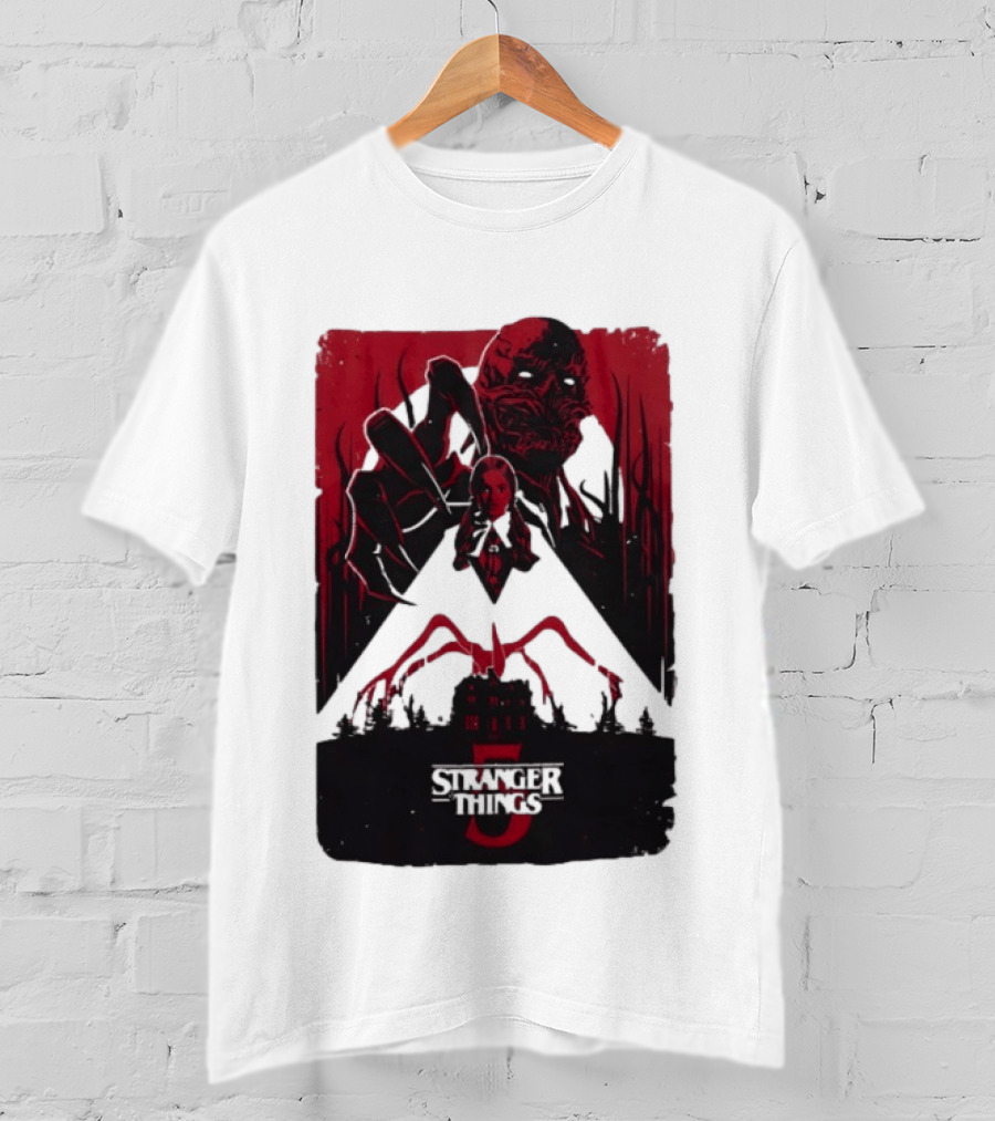 Stranger Things Season 5 Vecna Max Red T-Shirt