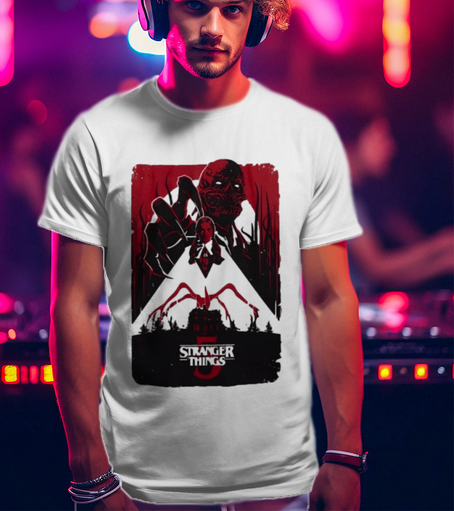 Stranger Things Season 5 Vecna Max Red T-Shirt
