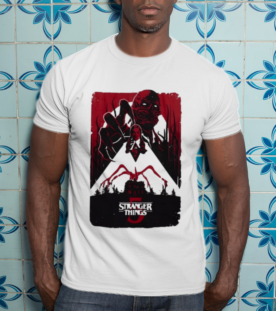 Stranger Things Season 5 Vecna Max Red T-Shirt