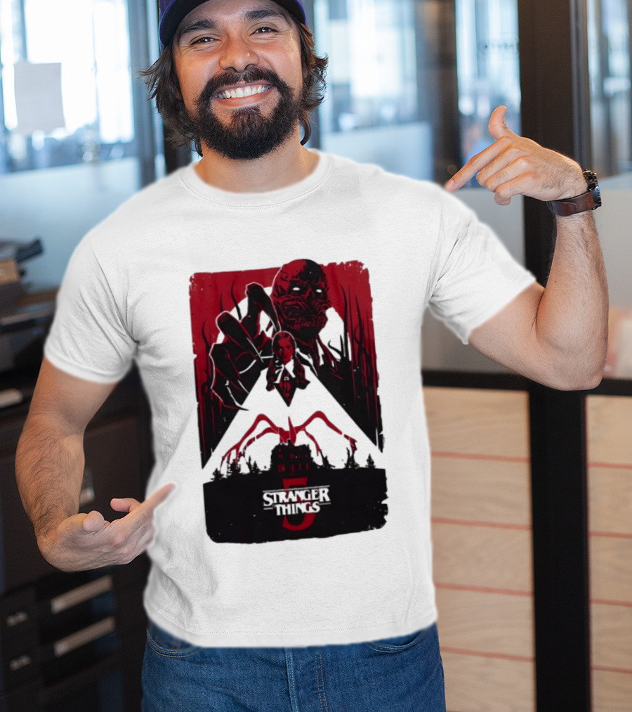 Stranger Things Season 5 Vecna Max Red T-Shirt