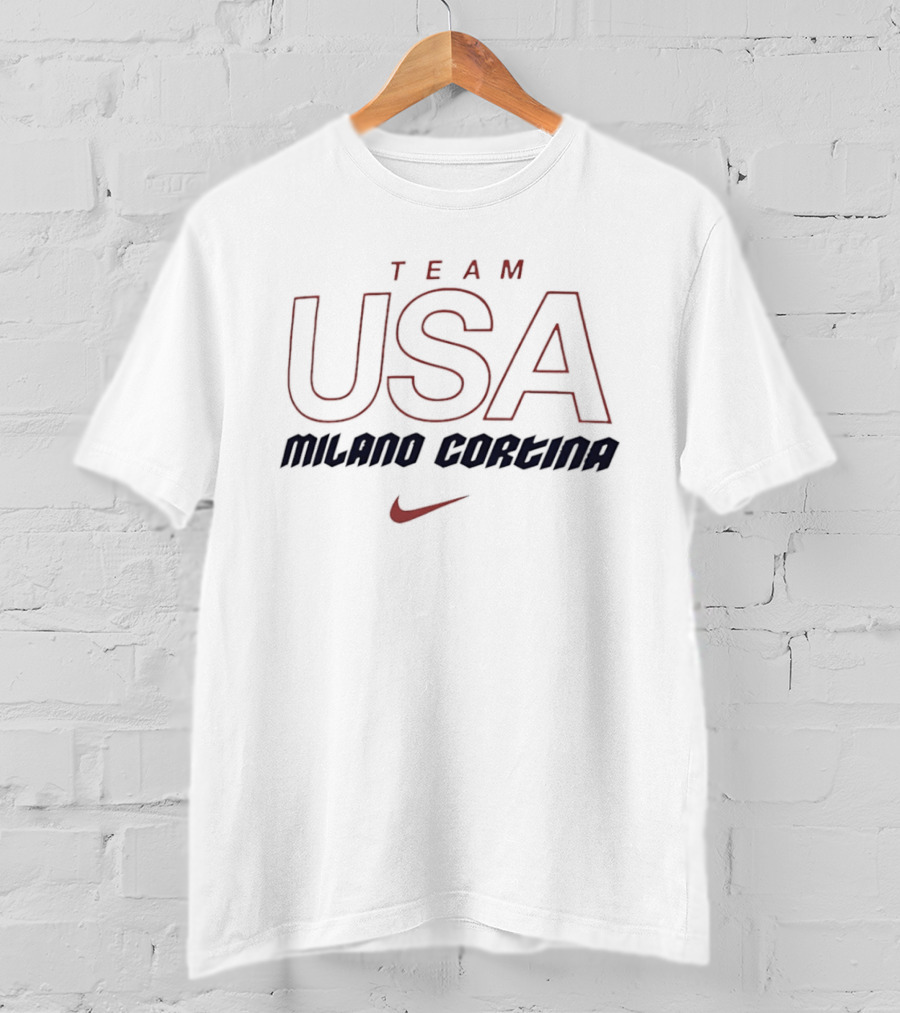 Team USA Milano Cortina 2026 Winter Olympics Nike T-Shirt