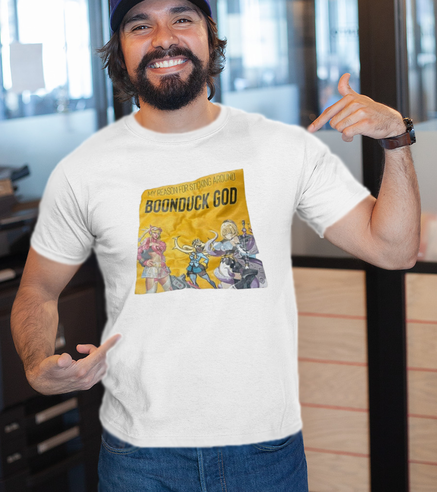 My Reason For Sticking Around Boonduck God Anime Characters T-Shirt
