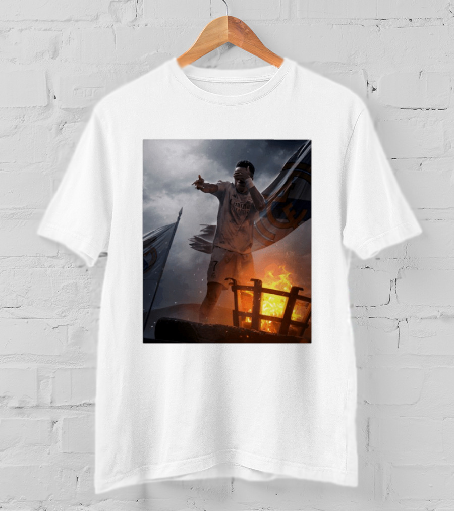 Vini Jr From Doubt To Destiny Real Madrid Football Legend T-Shirt