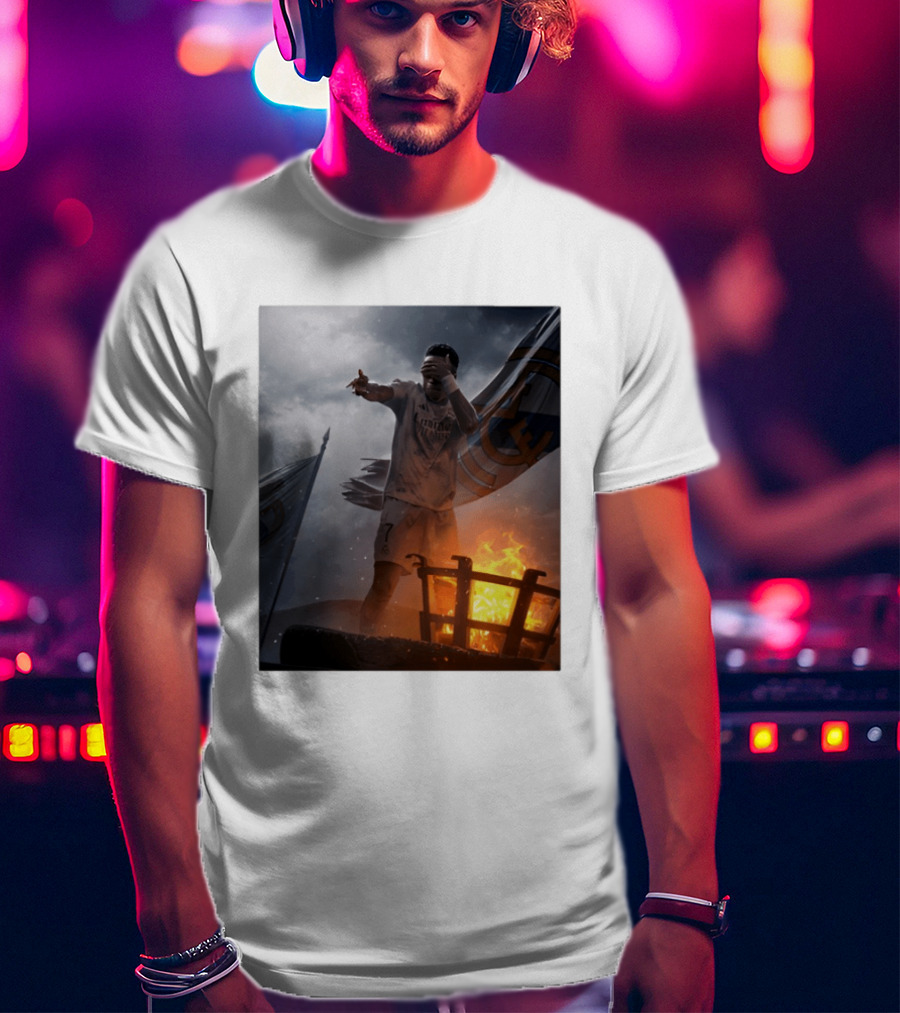 Vini Jr From Doubt To Destiny Real Madrid Football Legend T-Shirt