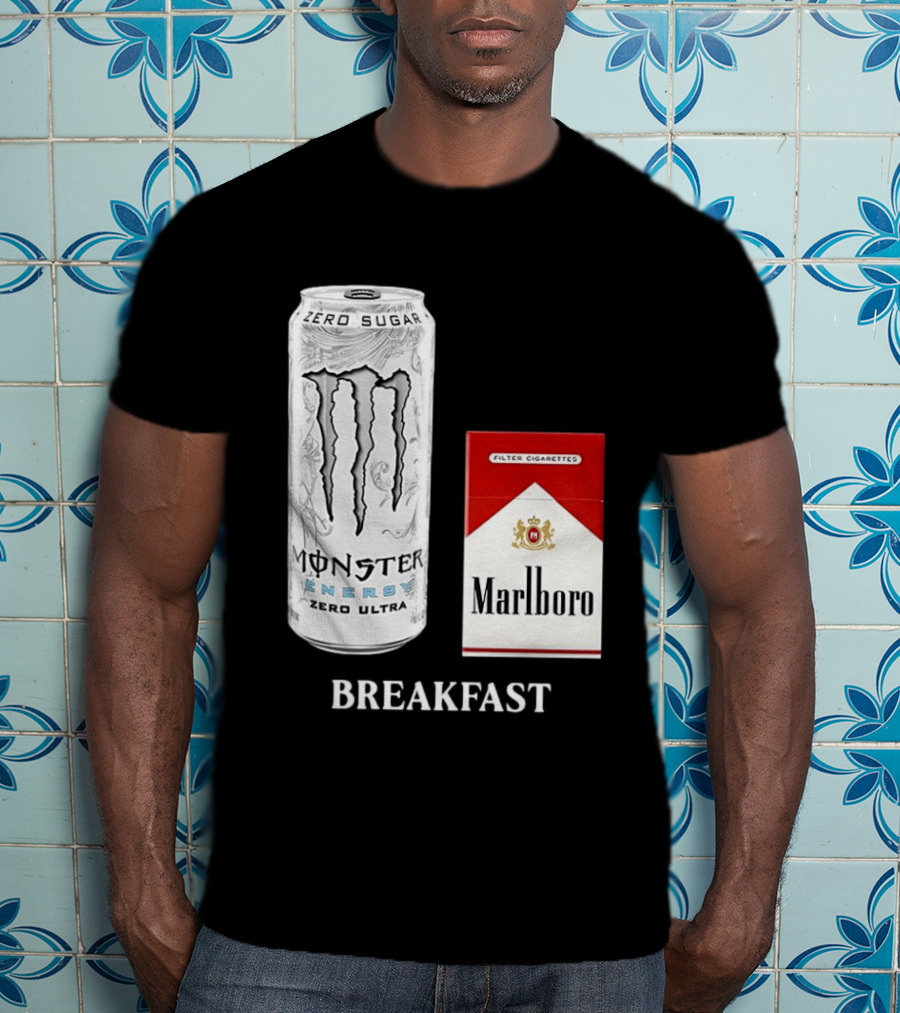 Monster Zero Ultra Marlboro Red Breakfast Combo T-Shirt