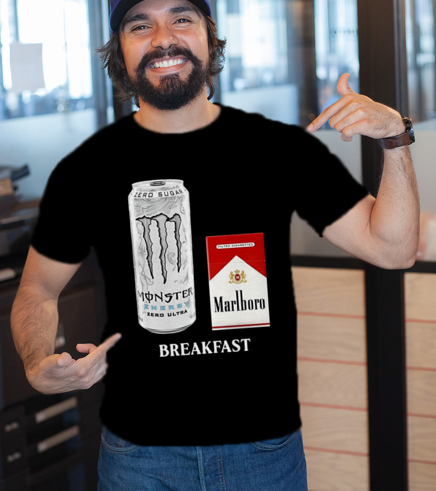 Monster Zero Ultra Marlboro Red Breakfast Combo T-Shirt