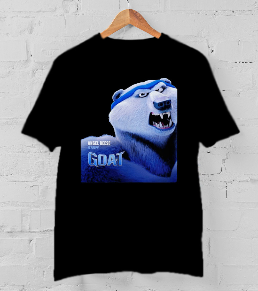 Angel Reese Goat Movie Propp Bear February 13 2026 T-Shirt