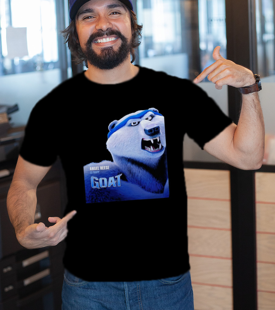 Angel Reese Goat Movie Propp Bear February 13 2026 T-Shirt