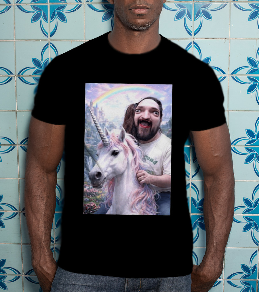 Leigh McClendon Okay Unicorn Fantasy Adventure T-Shirt