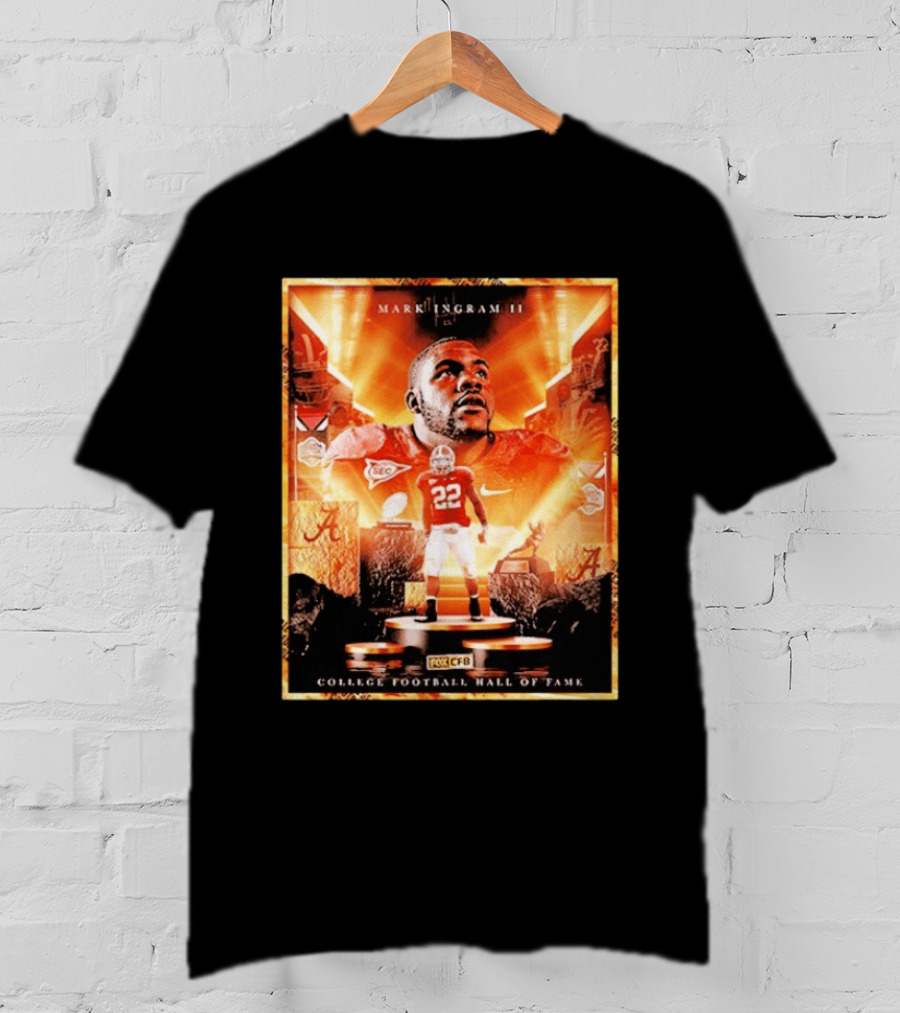 Mark Ingram II College Football Hall Of Fame 2026 Alabama Crimson Tide SEC CFB T-Shirt