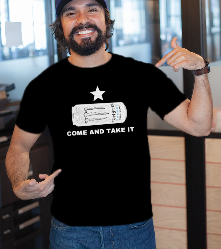 Monster Energy Zero Ultra Star Come And Take It T-Shirt