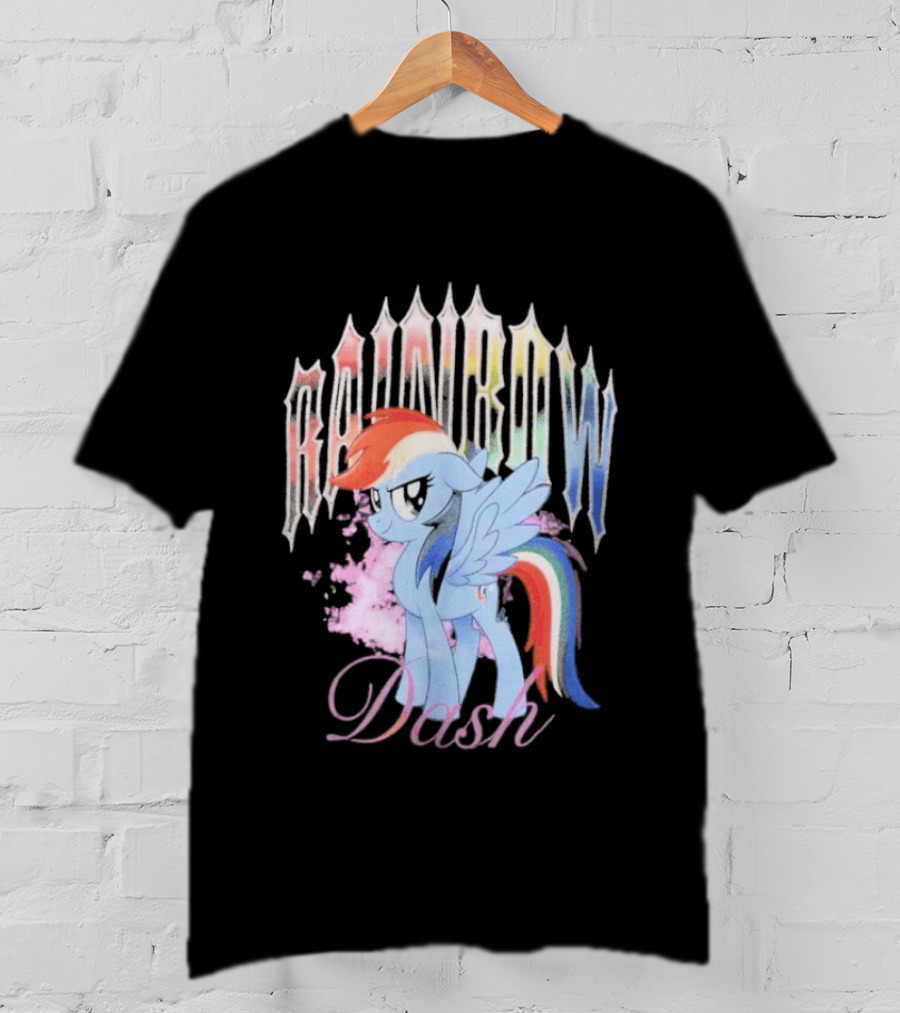 Rainbow Dash My Little Pony Colorful T-Shirt