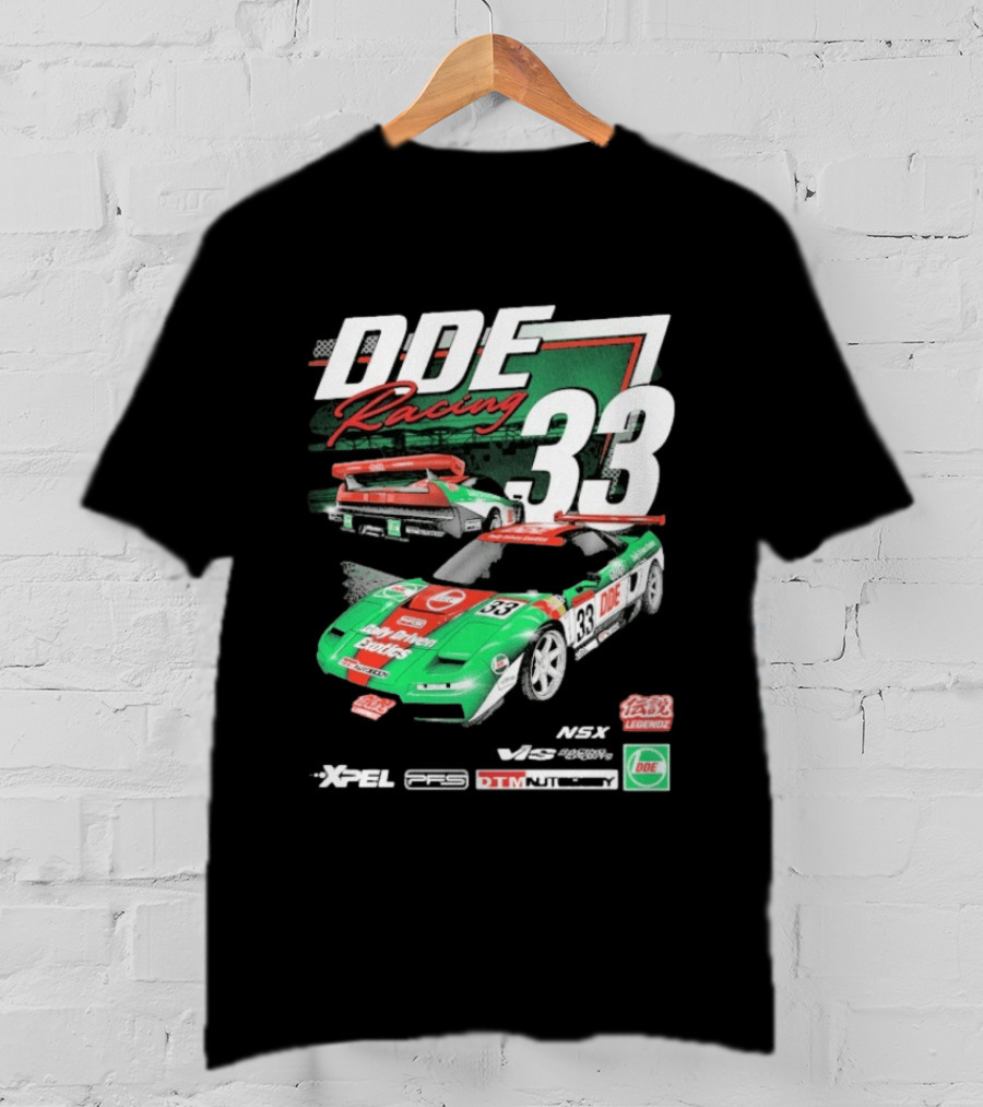 DDE Racing 33 NSX Legends XPEL PCS DTM Vossen Advan T-Shirt