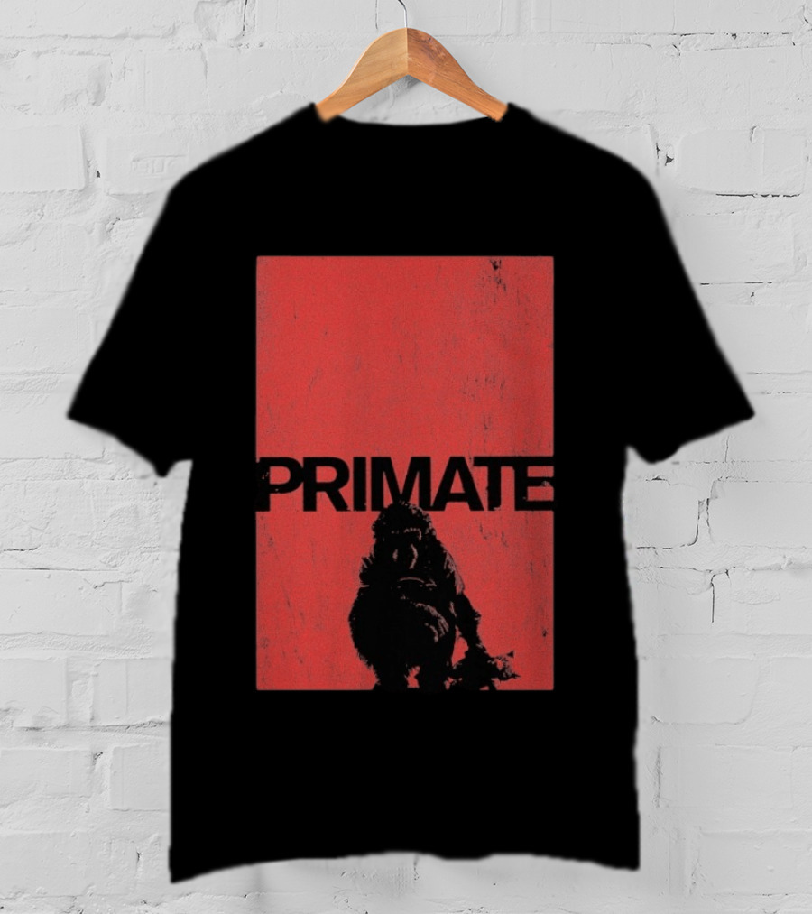 Primate Red Block T-Shirt