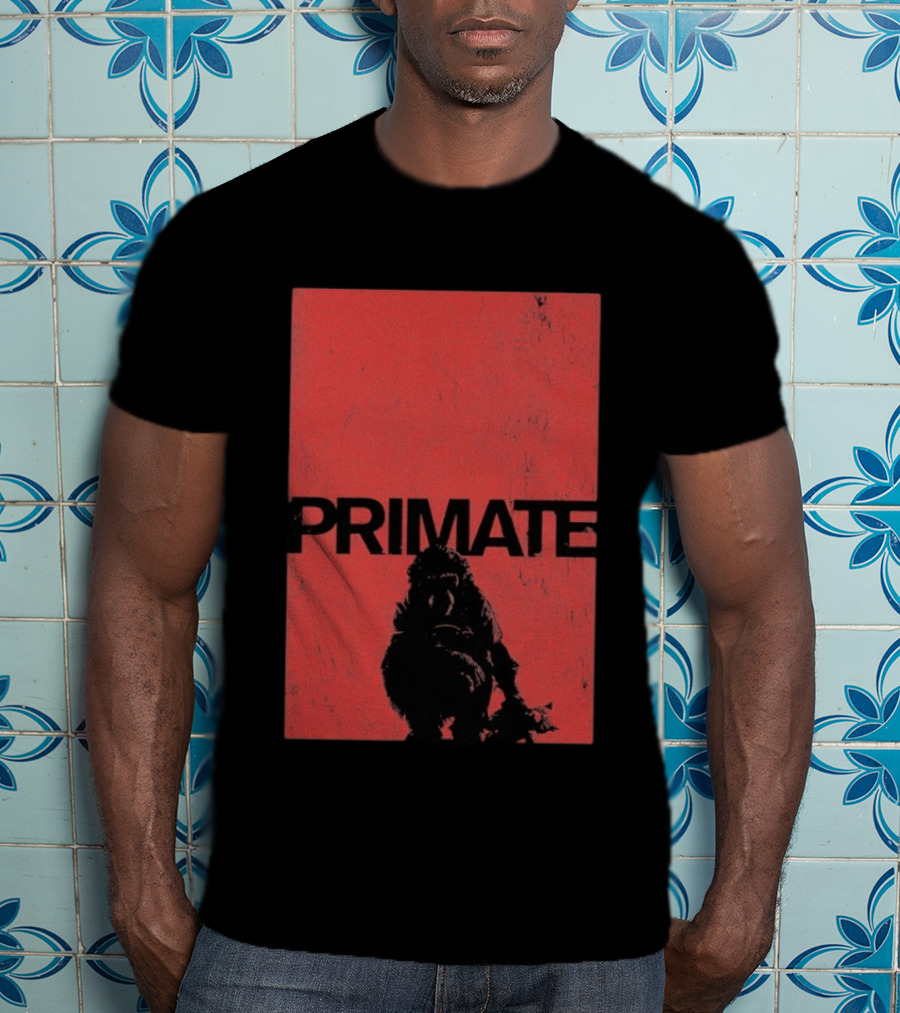Primate Red Block T-Shirt