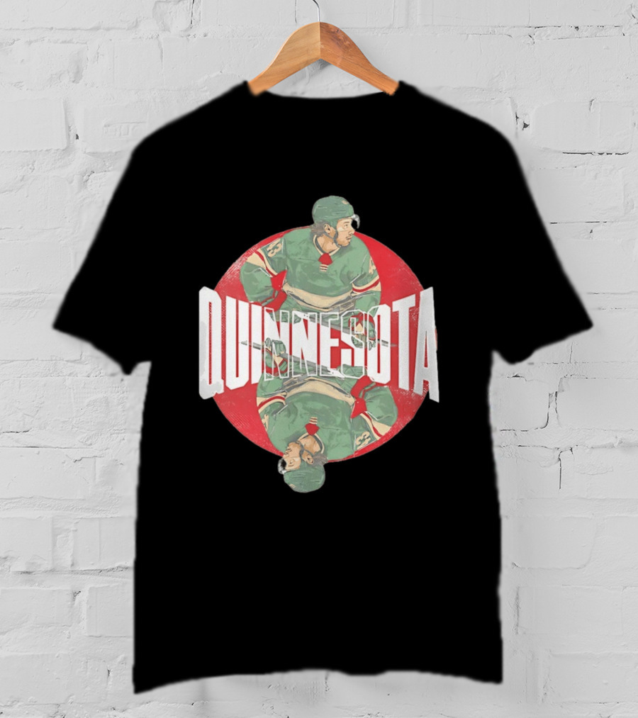 Quinnesota Reflect NHL Player Minnesota Hockey T-Shirt