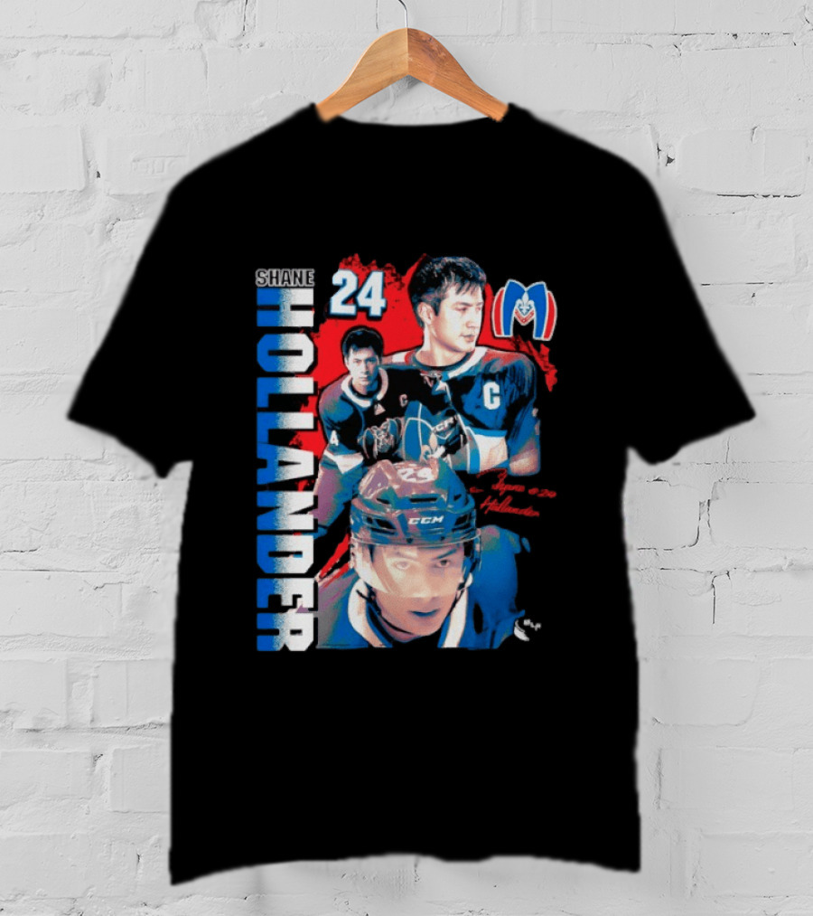 SHANE HOLLANDER 24 CCM Hockey C Shane Hollander T-Shirt