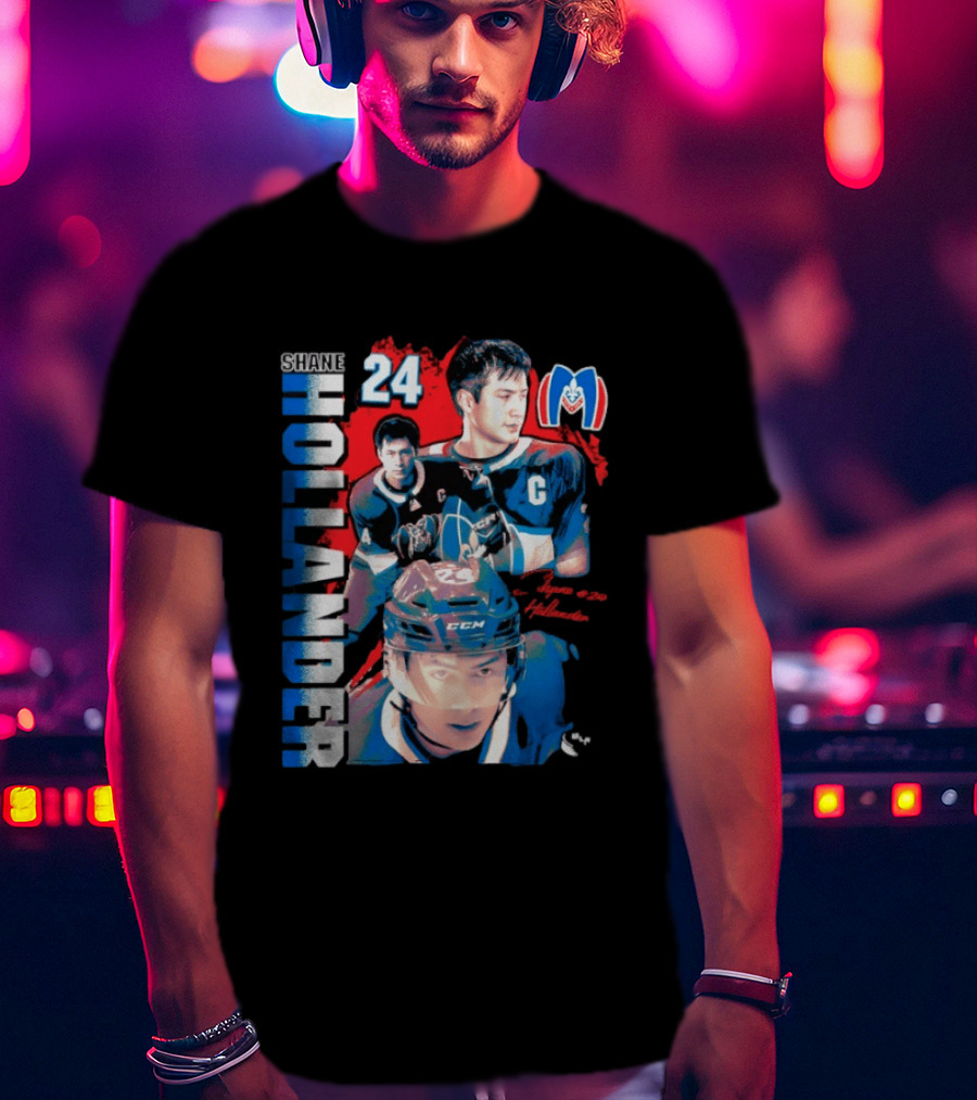 SHANE HOLLANDER 24 CCM Hockey C Shane Hollander T-Shirt