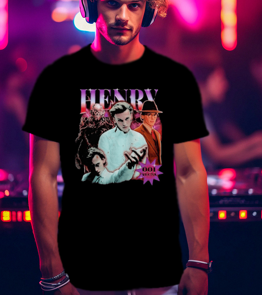 Henry Heartthrob Stranger Things 5 Vecna Creel 001 Mr Whatsit T-Shirt