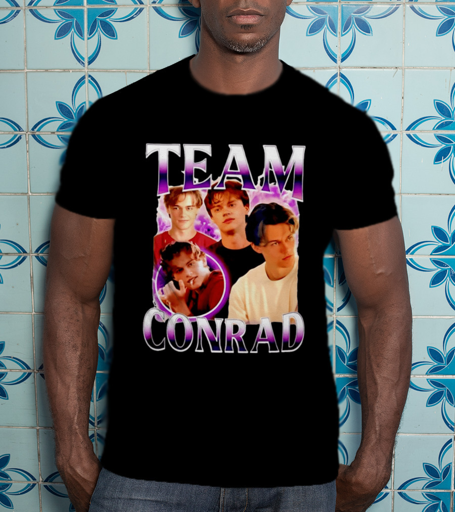 Team Conrad Fan Favorite Characters Collage 90s T-Shirt