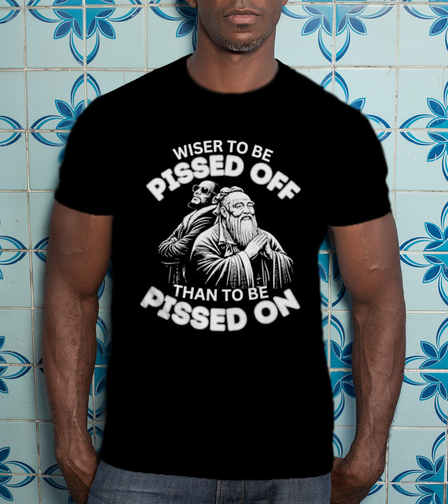 Pissed Off Pissed On Wise Owl Philosopher Humor T-Shirt