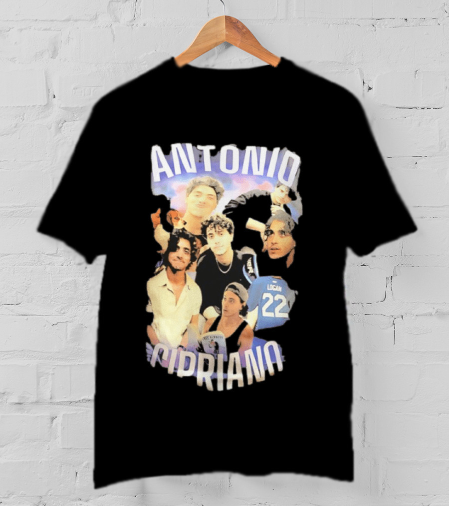 Antonio Cipriano Collage With Logan 22 T-Shirt