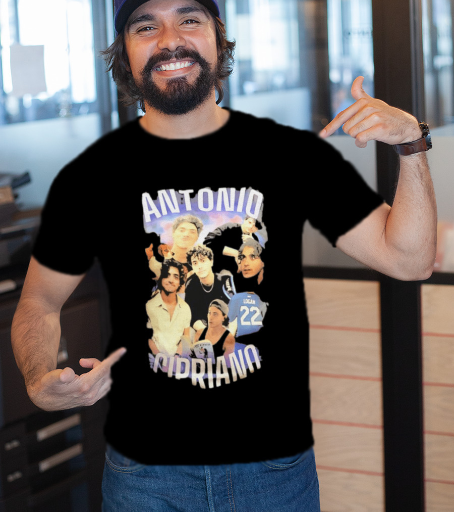 Antonio Cipriano Collage With Logan 22 T-Shirt