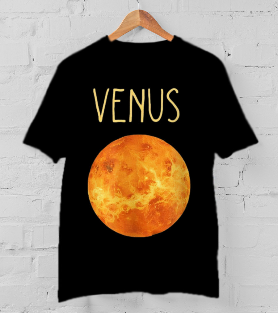 Venus Camiseta Planet Solar System T-Shirt