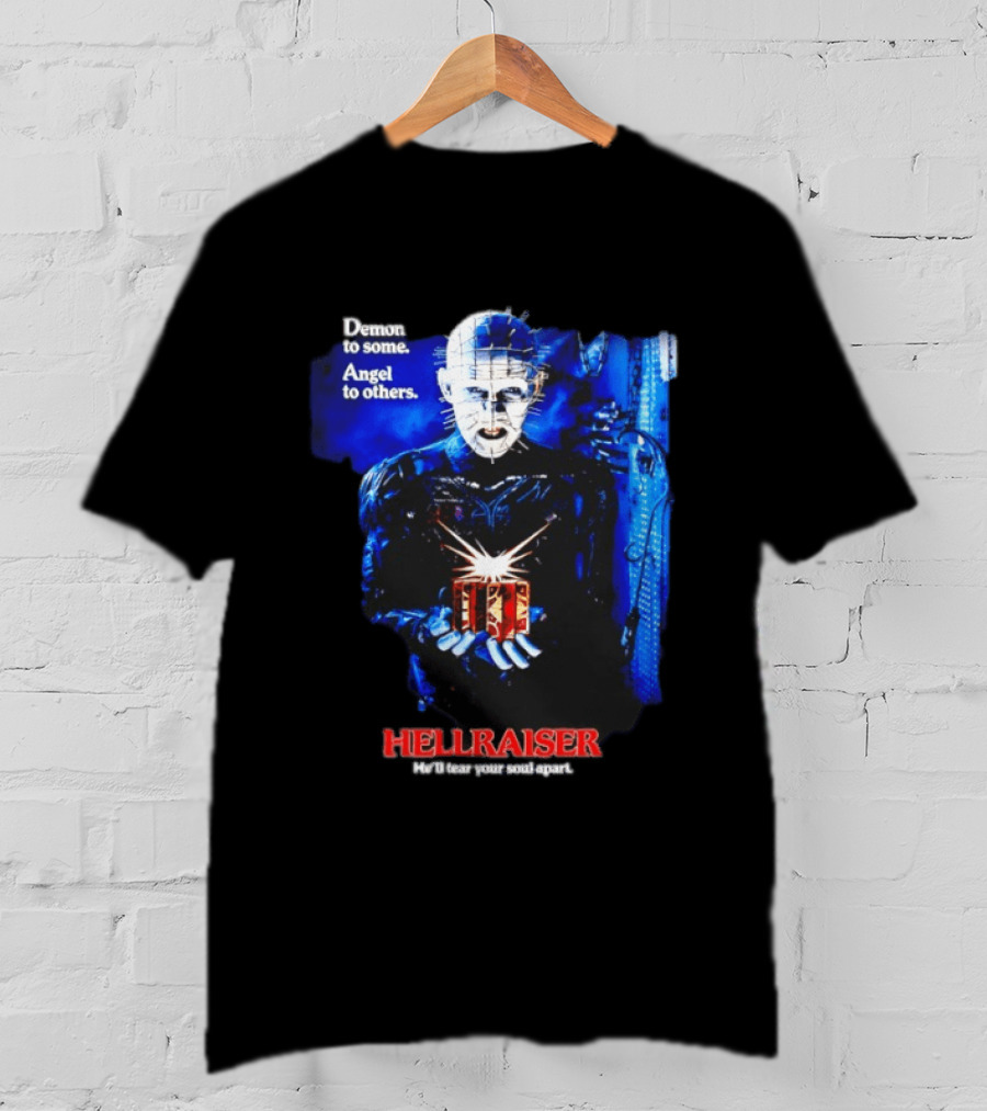 Hellraiser Demon To Some Angel To Others Iconic Horror T-Shirt