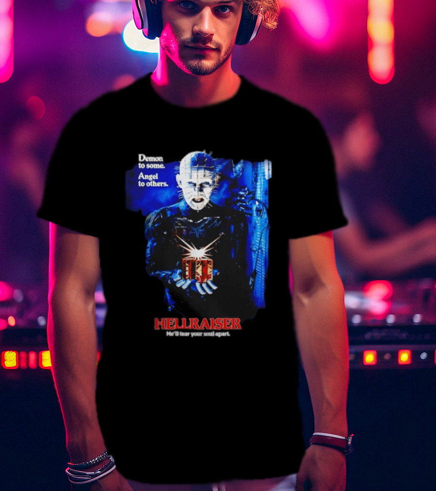 Hellraiser Demon To Some Angel To Others Iconic Horror T-Shirt